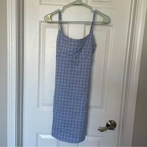 Brandy Melville Blue Slip Midi Dress